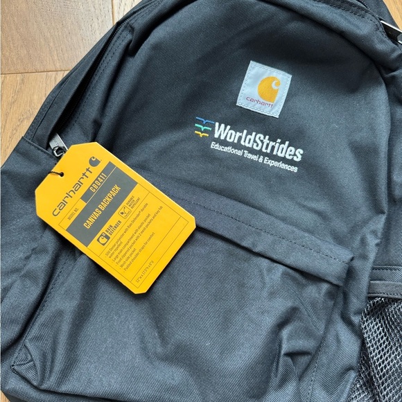 Carhartt Canvas Backpack CB0411 - Rain Defender - Black - NWT - Picture 3 of 9